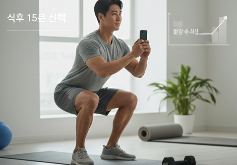 허벅지 근육 강화를 통해 혈당 저축 통장을 만드는 스쿼트 근력 운동