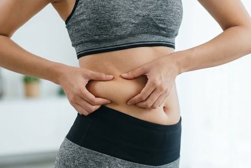 코르티솔 뱃살 특징 튜브처럼 둘러진 뱃살