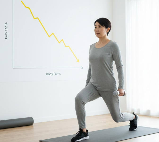 갱년기 뱃살 안 빠지는 이유